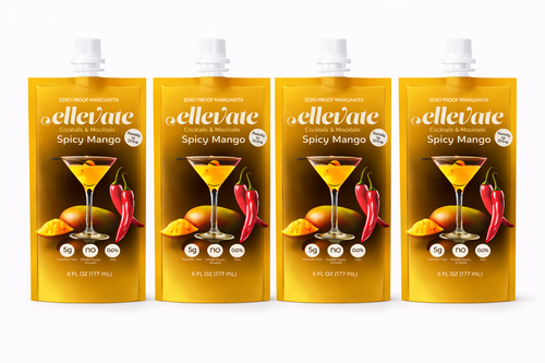 Ellevate Spicy Mango zero-proof margarita multipack