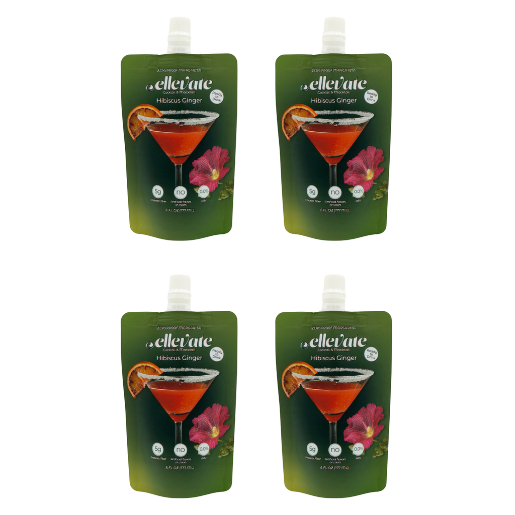 Ellevate Hibiscus Ginger 4 Pack