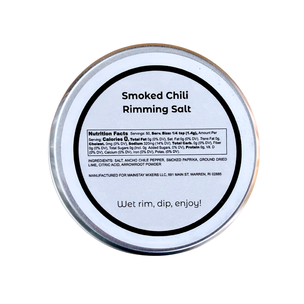 Smoked Chili Rimming Salt
