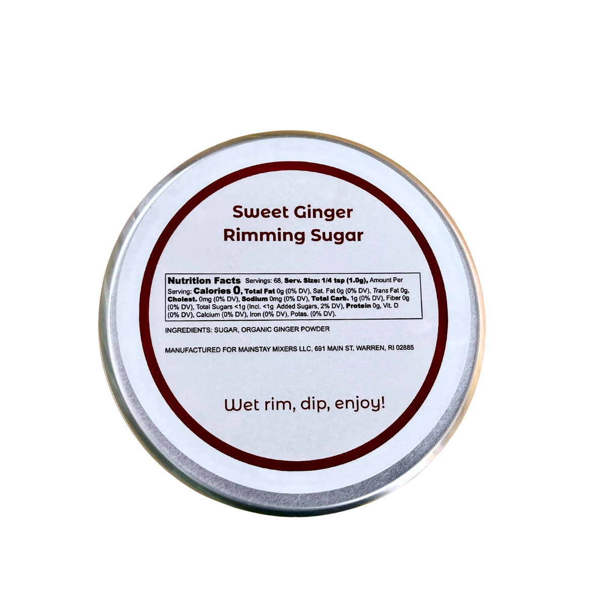 Sweet Ginger Rimming Sugar